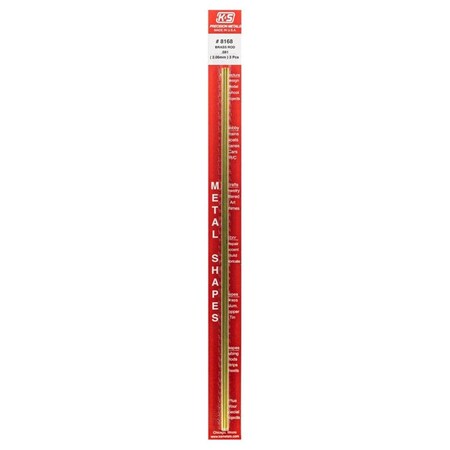 Homecare Products 0.08 x 12 in. Brass Rod, 3PK HO3306991